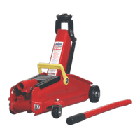 Sealey 1050CX Trolley Jack 2tonne Short Chassis