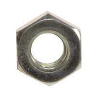 M6 Bright Zinc Hex Nuts Din 934 (200 Pack)