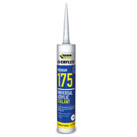 Everbuild Everflex 175WE 175 Universal Acrylic Sealant White 300ml