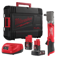 Milwaukee M12FRAIWF12-622X 12V 1/2" Right Angle Impact Wrench with 1x 2.0Ah & 1x 6.0Ah Battery