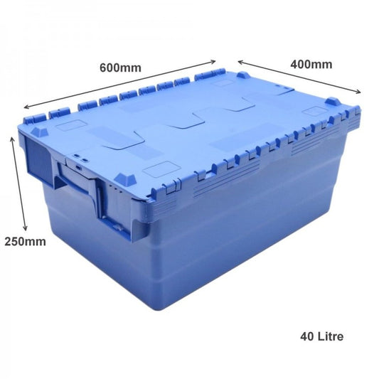 40 Litre Tote Box - 600mm x 400mm x 250mm - SPKM250