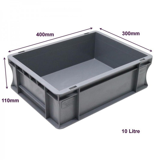 10 Litre Euro Box - 400mm x 300mm x 110mm - SPK4311