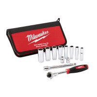 Milwaukee 48229001 3/8'' Tradesman Ratchet Set 12pcs