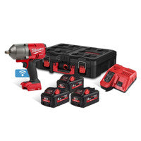 Milwaukee M18ONEFHIWF12-553P 18V Brushless 1/2" Square Drive Impact Wrench with 3x 5.5Ah Batteries