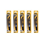 DeWalt DT2301L 2X Life General Purpose Reciprocating Blades 152mm x 10TPI (25 Pack)