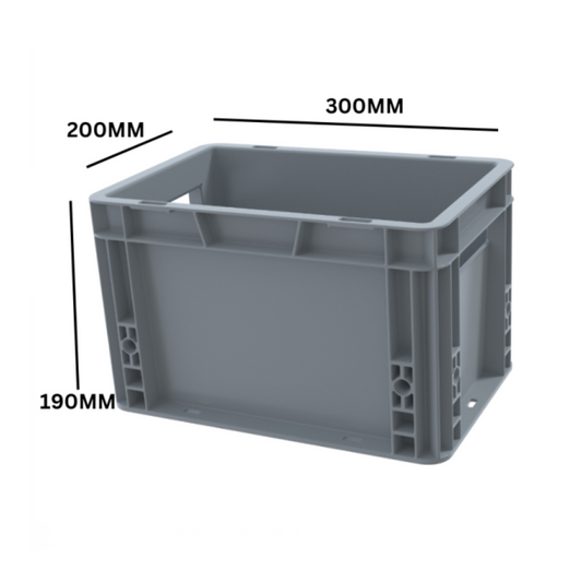 7 Litre Euro Box - 300mm x 200mm x 190mm - SPK3017