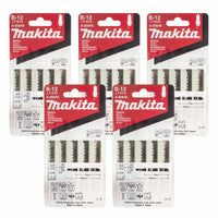 Makita A-85640 Clean Cut Wood Jigsaw Blade 75mm x 6 TPI (25 Pack)