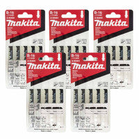 Makita A-85684 Speed Cut Wood and Plastic Jigsaw Blades 75mm x 6 TPI (25 Pack)