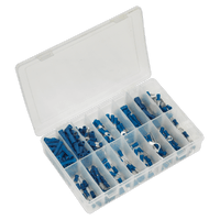 Sealey AB040BT Crimp Terminal Assortment 280pc Blue