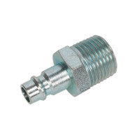 Sealey AC84 Screwed Adaptor Male 1/2"BSPT Pack of 2