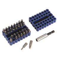 Sealey AK110 Bit & Magnetic Adaptor Set 33pc