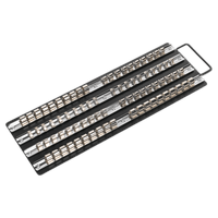 Tráidire Iarnróid Soicéid Sealey AK271B Dubh 1/4", 3/8" & 1/2" Tiomántán Cearnógach