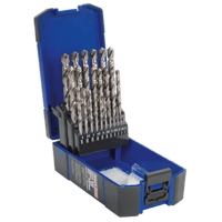 Sealey AK47251 HSS Split Point Fully Ground Drill Bit Set 25pc Metric
