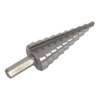 Sealey AK4744 HSS 4341 Step Drill Bit 4-22mm Double Flute