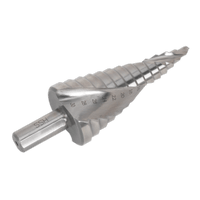 Sealey AK4748 HSS 4341 Step Drill Bit 4-30mm Spiral Flute