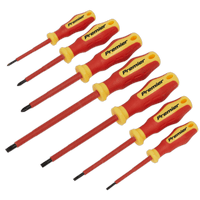 Sealey AK6125 Screwdriver Set 7pc VDE Approved