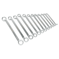 Sealey AK6328 Offset Double End Ring Spanner Set 12pc Metric