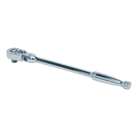 Sealey AK661F Ratchet Wrench Flexi-Head 300mm 3/8"Sq Drive Pear-Head Flip Reverse