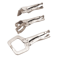 Sealey AK67 'C' Clamp & Welding Clamp Set 3pc
