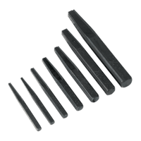 Sealey AK720 Screw Extractor Set 7pc Square Type