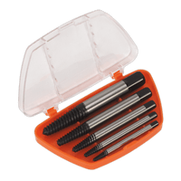 Sealey AK722 Screw Extractor Set 5pc Helix Type