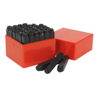 Sealey AK8298 Letter & Number Punch Set 36pc 10mm