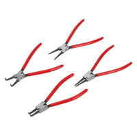 Sealey AK8456 Internal/External Circlip Pliers Set 4pc 230mm