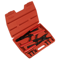 Sealey AK8501 Circlip Pliers Set Internal/External 400mm Heavy-Duty