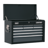 Sealey AP2509B Topchest 9 Drawer with Ball Bearing Slides - Black/Grey
