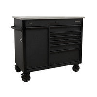 Sealey AP4206BE Mobile Tool Cabinet 1120mm with Power Tool Charging Drawer