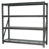 Sealey AP6572 Heavy-Duty Racking Unit with 4 Mesh Shelves 640kg Capacity Per Level 1956mm