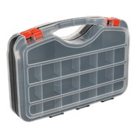 Sealey APAS42 Parts Storage Case 42 Compartment Double-Sided