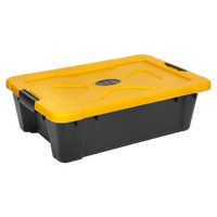 Sealey APB27 Composite Stackable Storage Box with Lid 27L