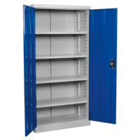 Sealey APICCOMBOF4 Industrial Cabinet 4 Shelf 1800mm