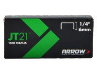 Arrow ARRJT2114 JT21 T27 Staples 6mm (1/4in) Box 5000