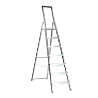 Sealey ASL7 Aluminium Step Ladder 7-Tread EN 131