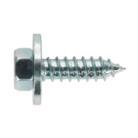 Sealey ASW12 Acme Screw with Captive Washer #12 x 3/4" Zinc BS 7976/6903/B Pack of 100