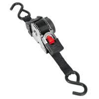 Sealey ATD25301 Auto Retractable Ratchet Tie Down 25mm x 3m