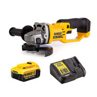 DeWalt DCG412M1 18V XR 125mm Angle Grinder with 1x 4.0Ah Battery