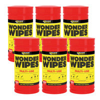 Everbuild WIPE80 Multi Use Wonder Wipes (6 Tubs of 100)