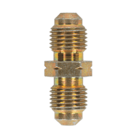 Sealey BC101MC Brake Tube Connector M10 x 1mm Male to Male Pack of 10