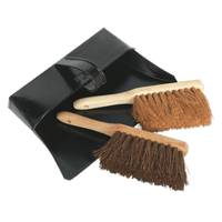 Sealey BM26 Dustpan & Brushes Metal