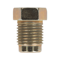 Sealey BN10100SM Brake Pipe Nut M10 x 1mm Short Male Pack of 25