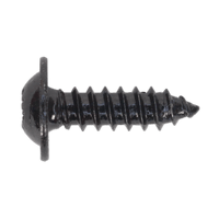 Sealey BST4816 Self Tapping Screw 4.8 x 16mm Flanged Head Black Pozi BS 4174 Pack of 100