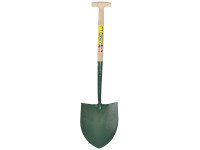 Bulldog BUL5RM2T 5RM2T Solid Socket Shovel Round No.2 T Handle