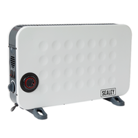 Sealey CD2013TT Convector Heater 2000W/230V with Turbo & Timer