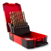 N-Durance COBALTSET19 1-10mm Cobalt HSS Drill Set DIN338 (19 Pieces)