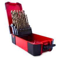 N-Durance COBALTSET25 Cobalt HSS Drill Set DIN338 1-13mm (25 Pieces)