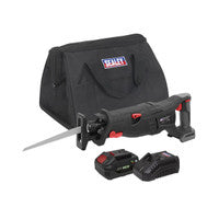 Sealey CP20VRSXKIT1 Brushless Reciprocating Saw 20V 4Ah SV20 Series Kit