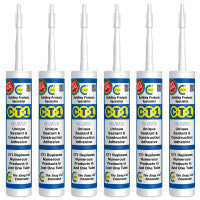 CT1 Sealant & Construction Adhesive Clear 290ml (6 Pack)